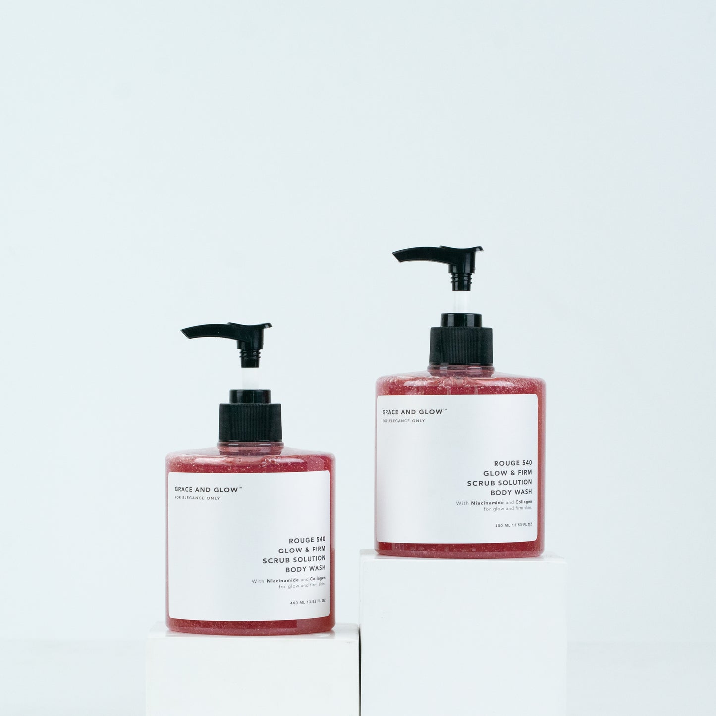 [DEFECT] GRACE&GLOW Body Wash Rouge 540 (400Ml)