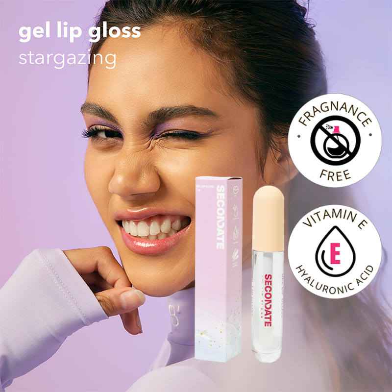 Secondate Gel Lip Gloss Stargazing