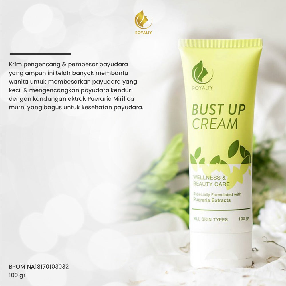 Glowpedia Royalty Bust Up Cream (Krim Pengencang Payudara) | 100 g