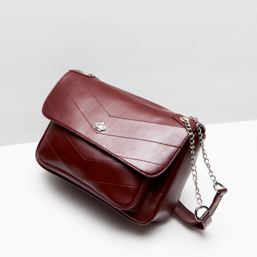 Sophie Martin Almanda Burgundy Bag