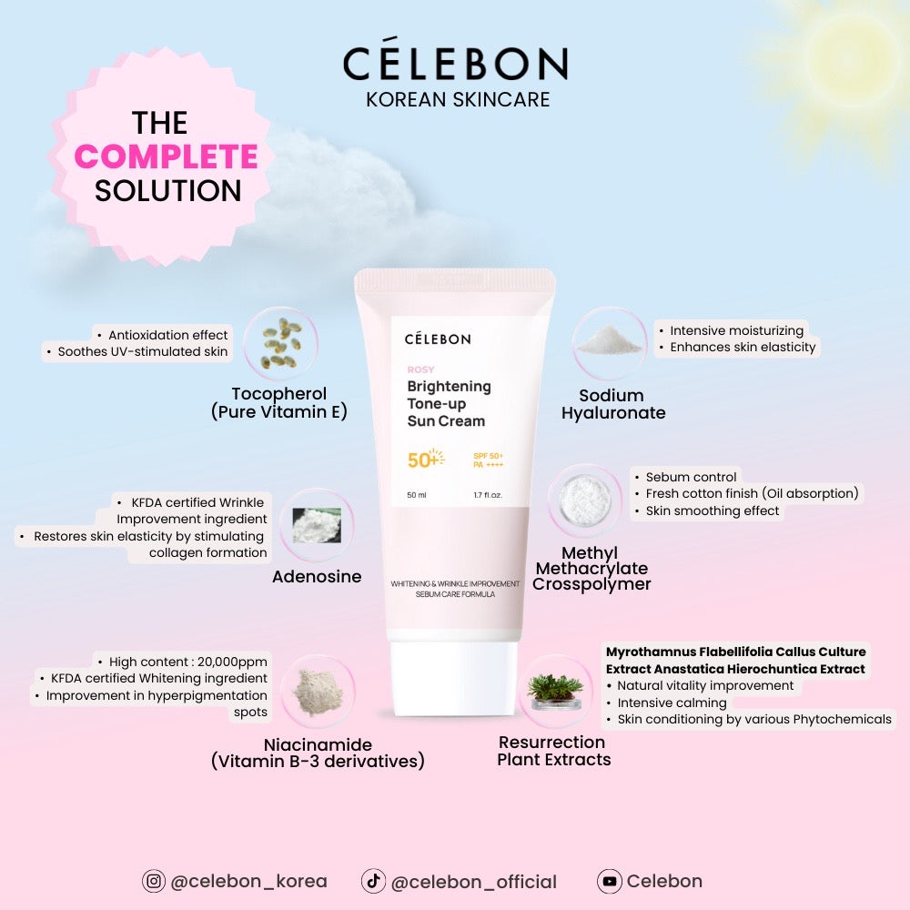 Celebon Brightening Tone-up Sun Cream | 50ml