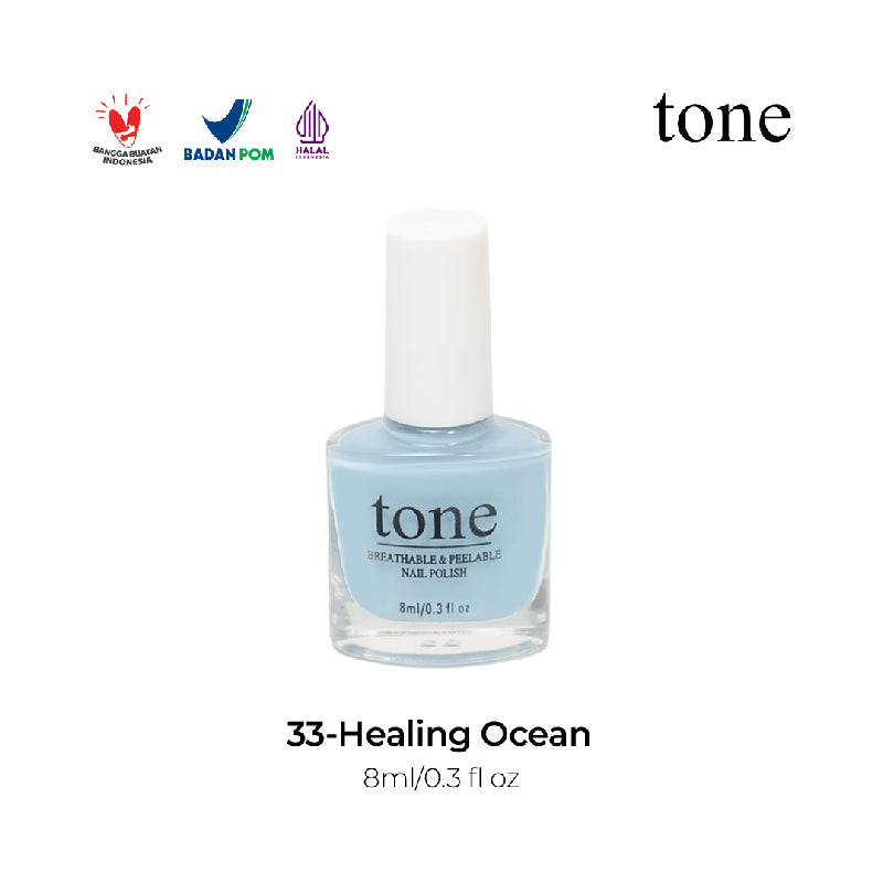 TONE Breathable and Peelable Nail Polish Hello Spring Palette Series 33