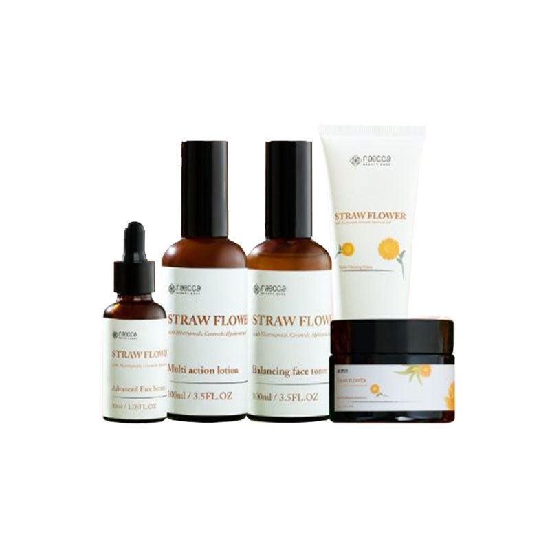 Raecca Strawflower Skincare Set 5in1