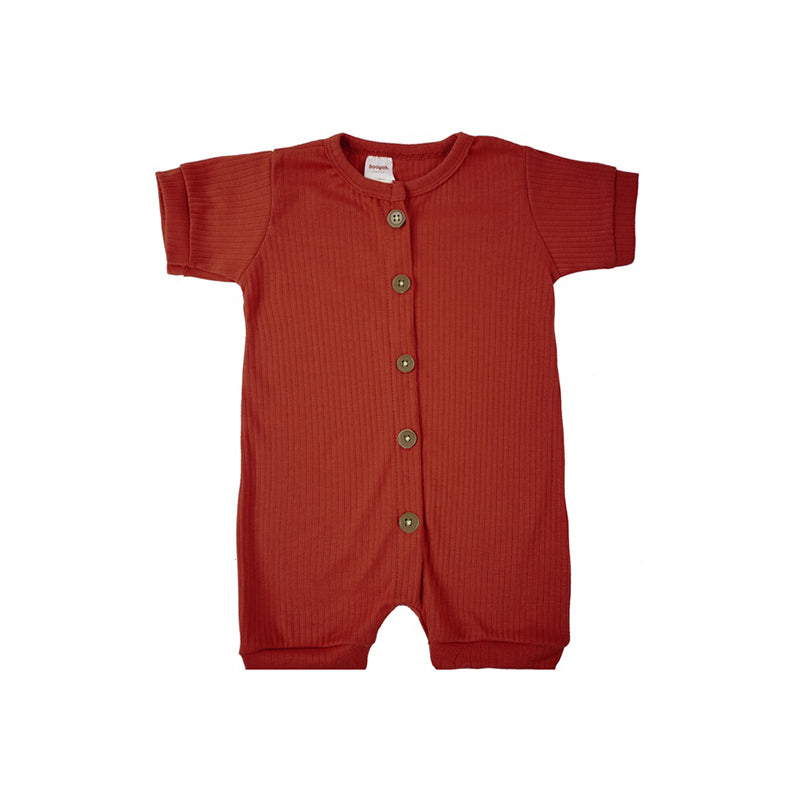 Booyah Baby & Kids Baju Bayi - Kejora Playsuit Syrah (3-6 Month)