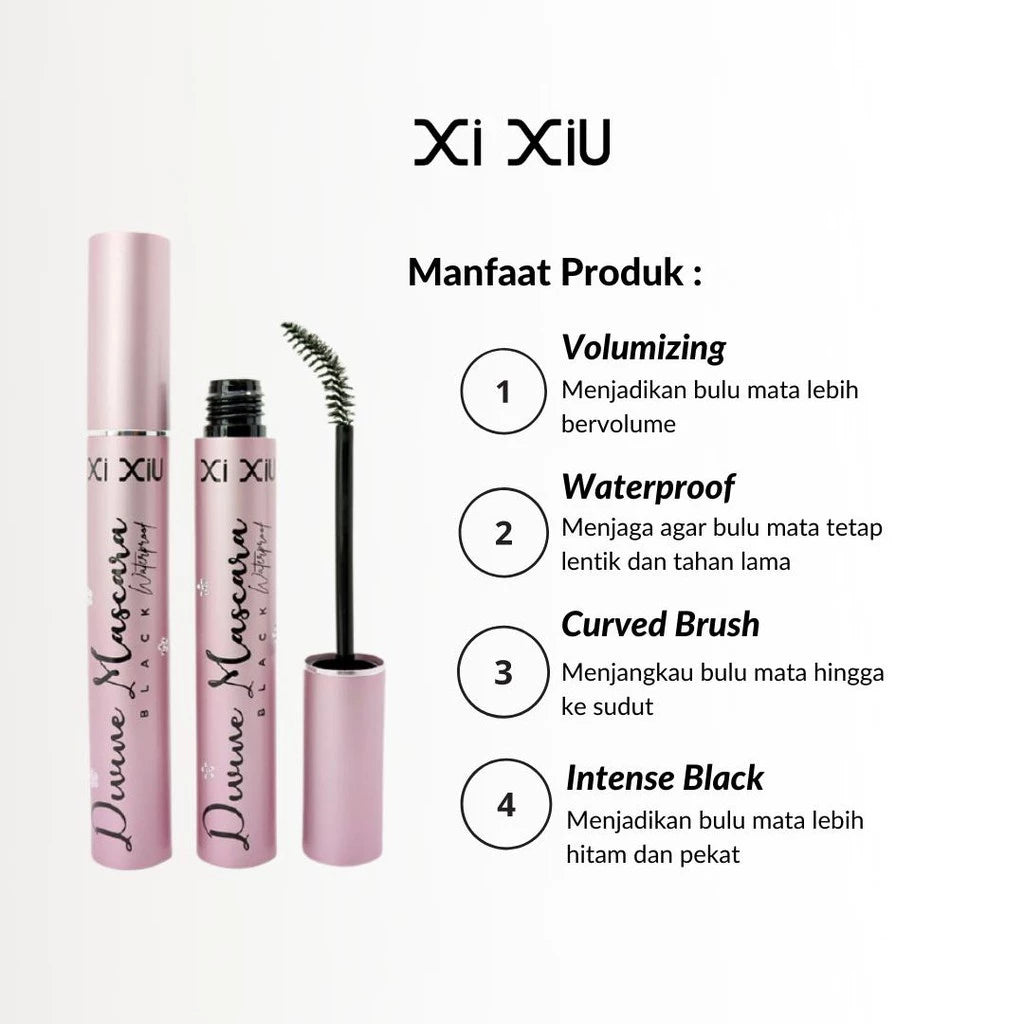 Xi Xiu Divine Mascara Black Waterproof | 10 g