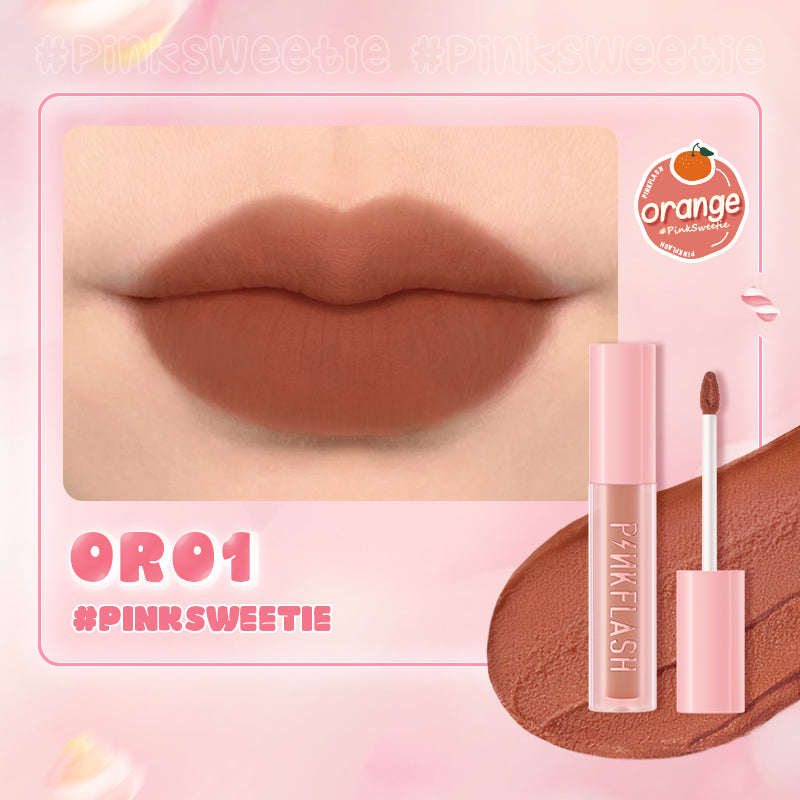 PINKFLASH POWDERY LIPGLOSS PF-L16 - OR01