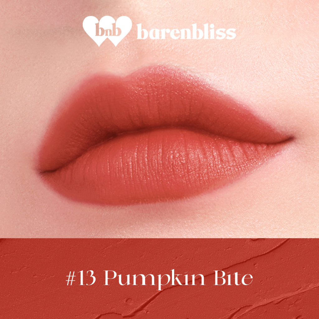 Barenbliss CHERRY MAKES CHEERFUL LIP VELVET 13 PUMPKIN BITE