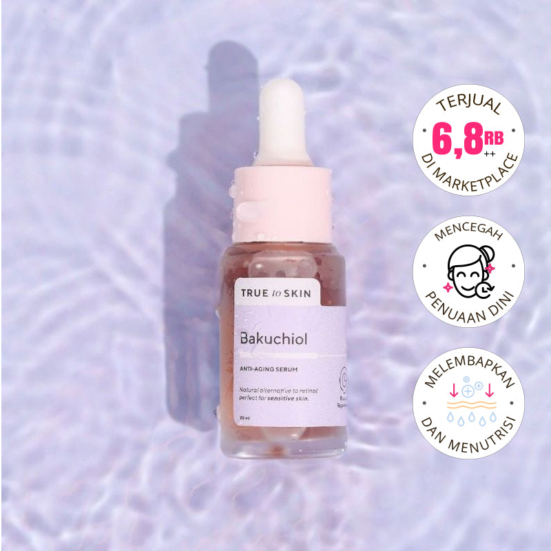 True To Skin Bakuchiol Anti Aging Serum | 20 ml