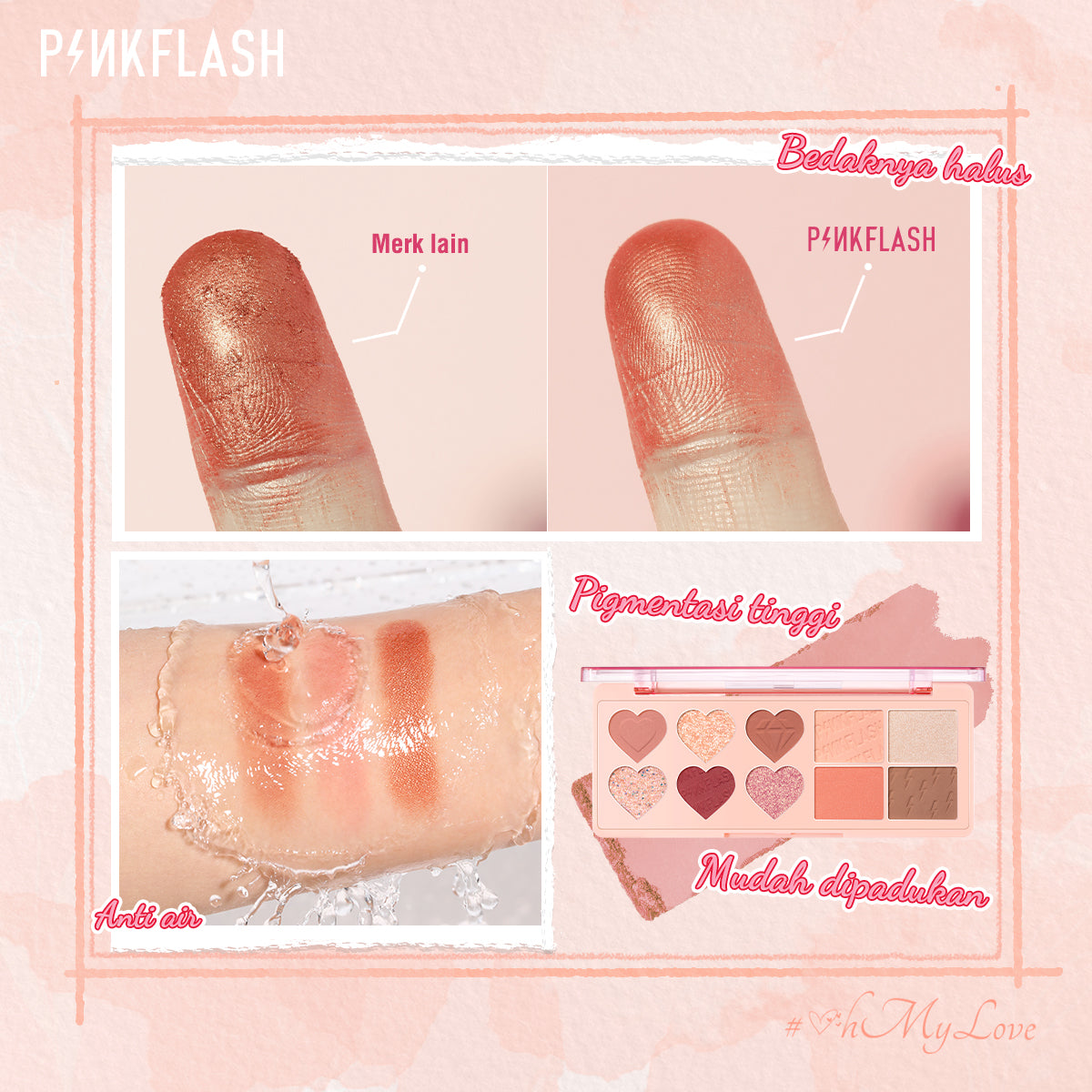 Pinkflash Multi Face Pallet PF-M02 - #03