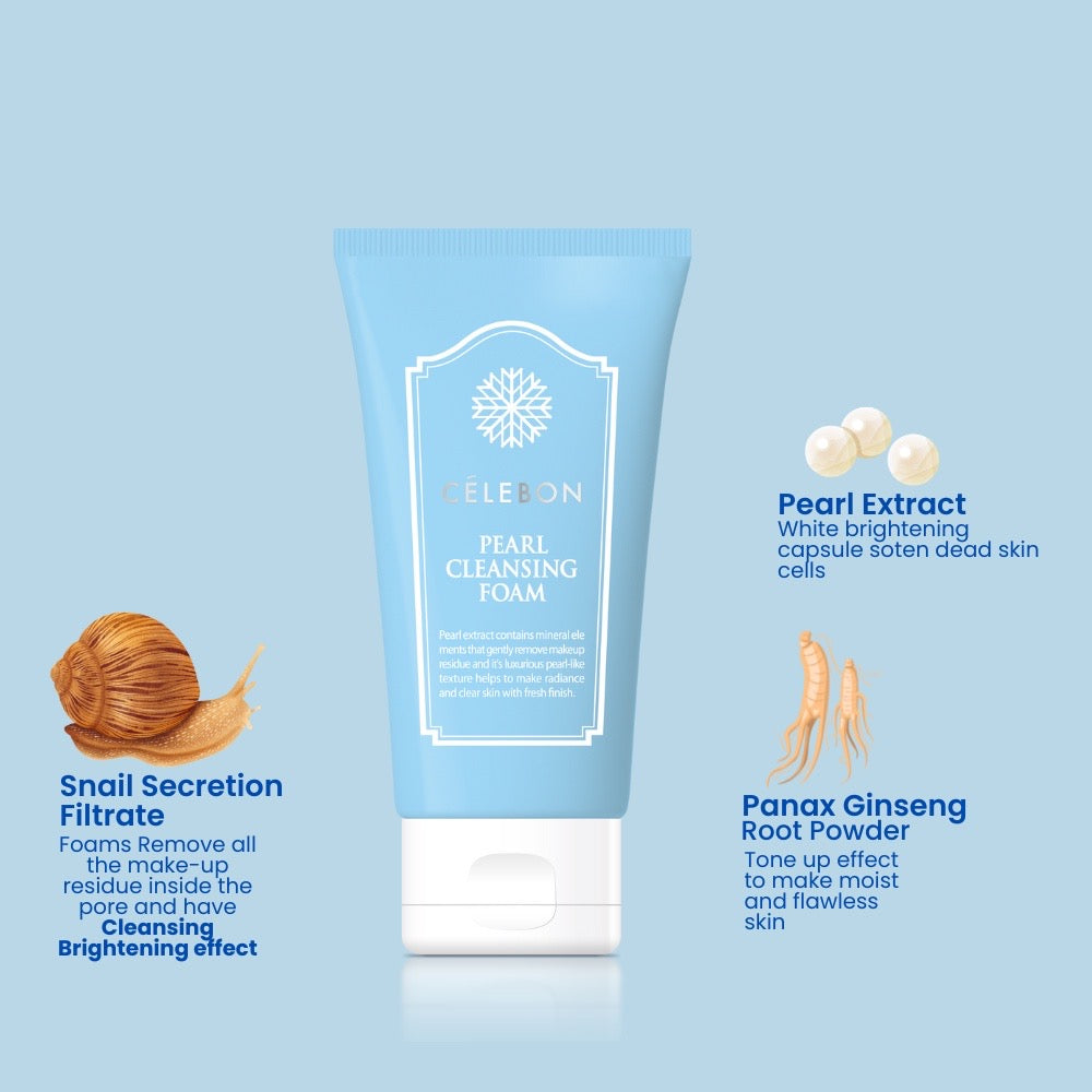 Celebon Pearl Cleansing Foam | 130ml