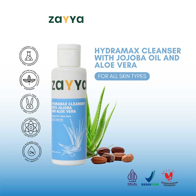 Zayya Hydramax Cleanser With Jojoba & Aloe Vera | 60 ml