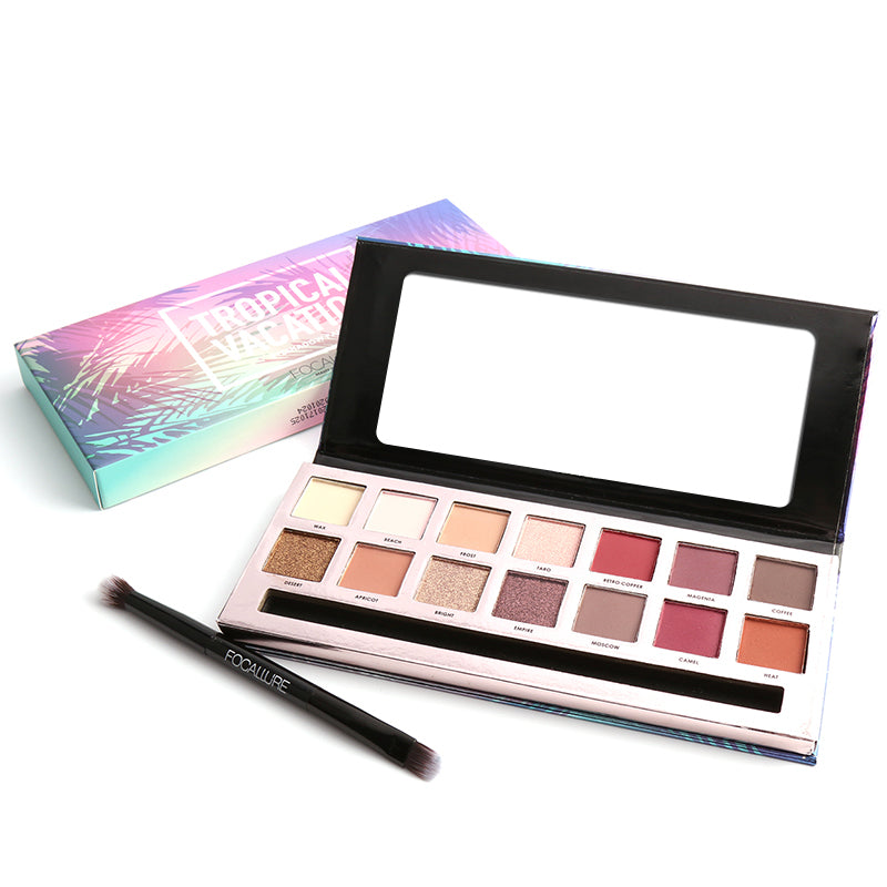 Focallure Tropical Vacation Eyeshadow Palette FA-49T