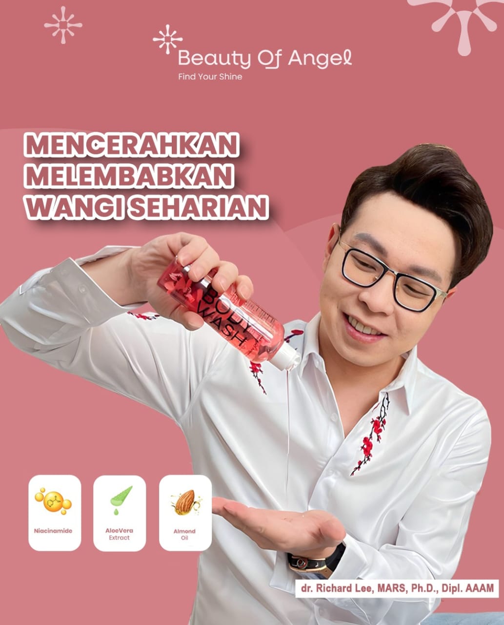 Beauty Of Angel Body Wash With Petal | 250 ml