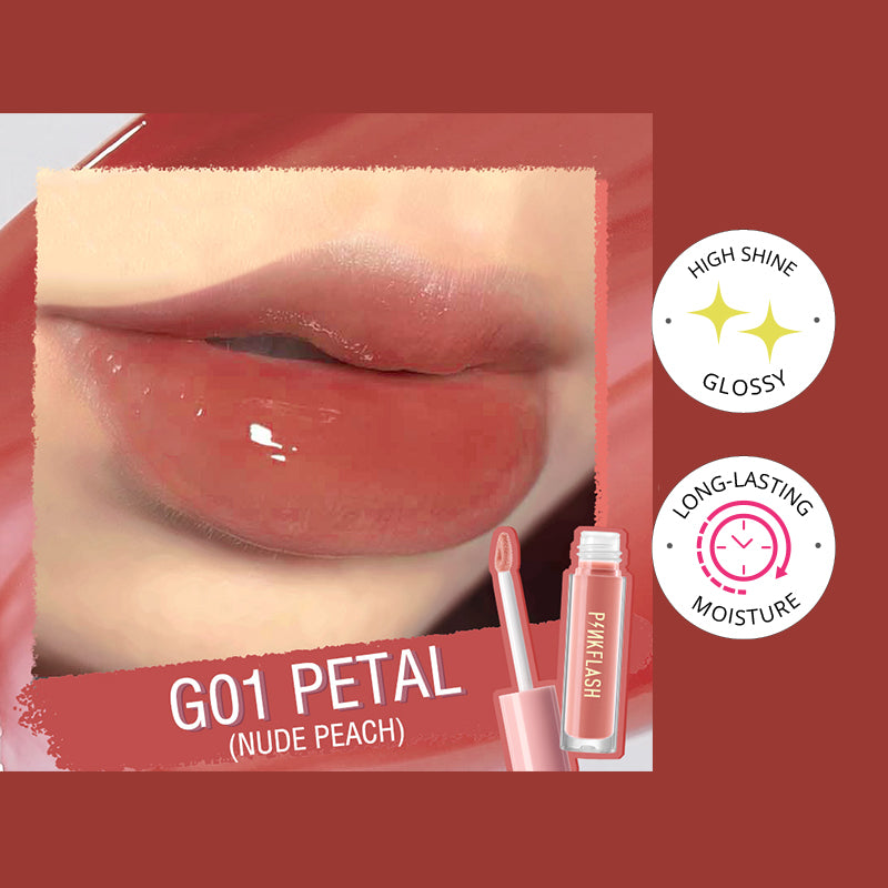 Pinkflash L02 Lasting Glossy Lip Gloss - G01