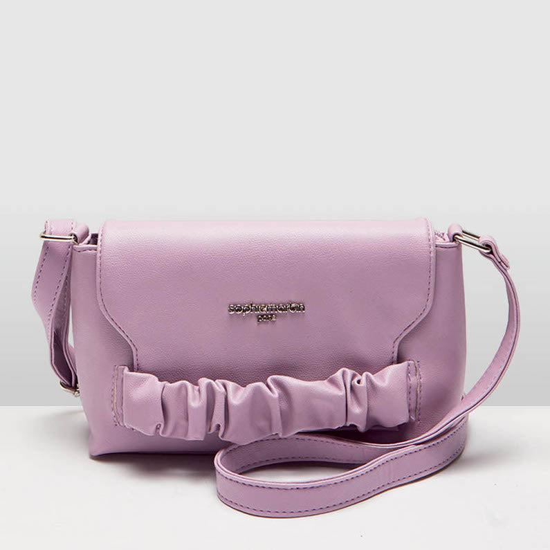 Sophie Martin Frise Sling Lilac Bag