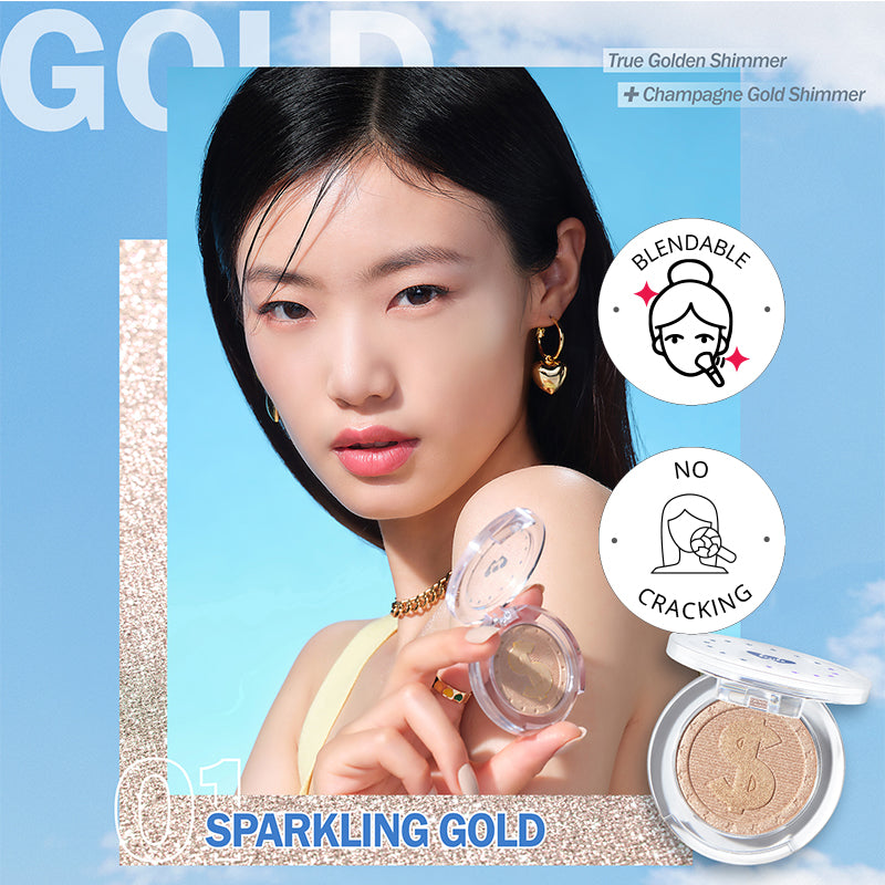 Barenbliss Highlight! Rich Girl In Area - 01 Sparkling Gold | 3.5 g