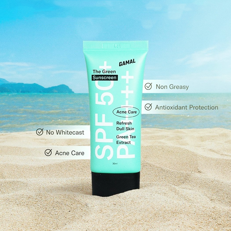 Gamal Men - The Green Sunscreen SPF 50+ PA++++ 30ml