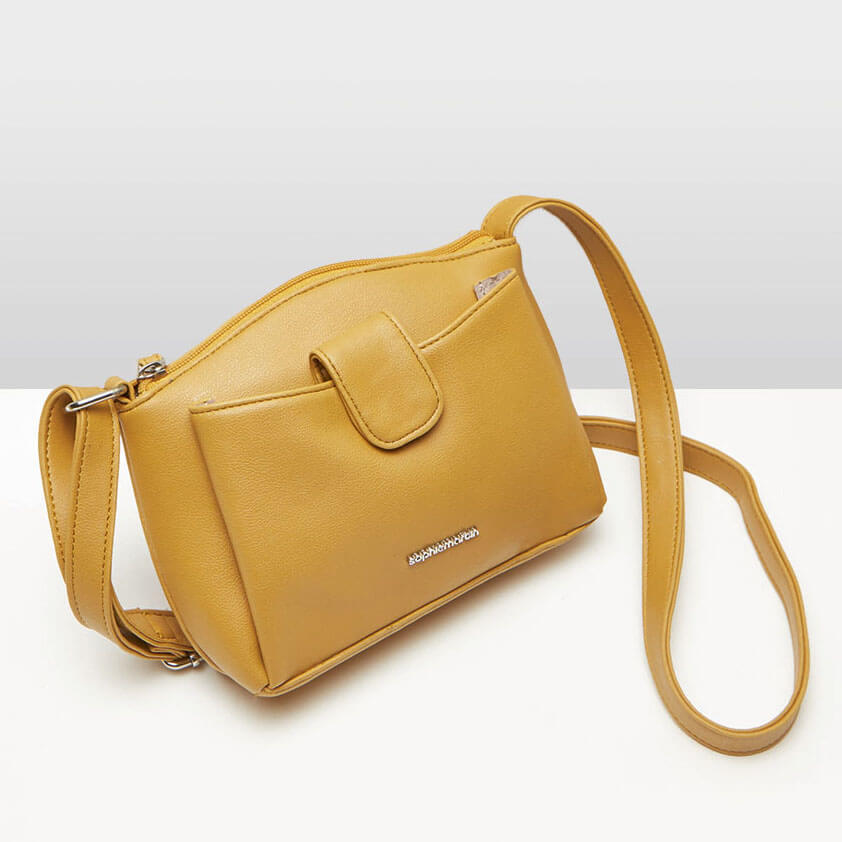 Sophie Martin Mounessie Yellow Bag