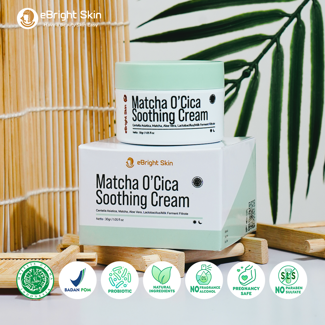 Ebright Matcha OâCica Soothing Cream 30gr