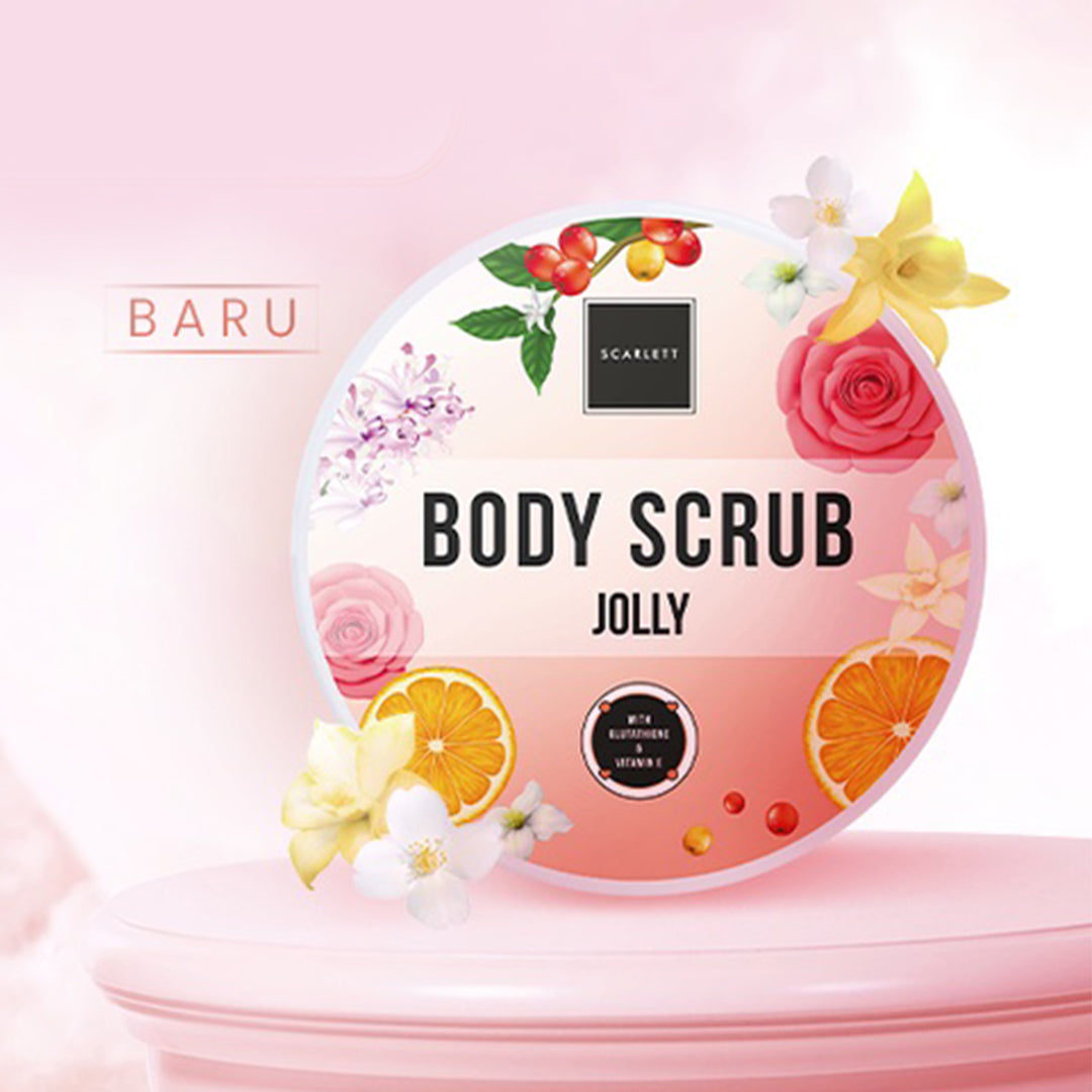 Scarlett Whitening Body Scrub Jolly