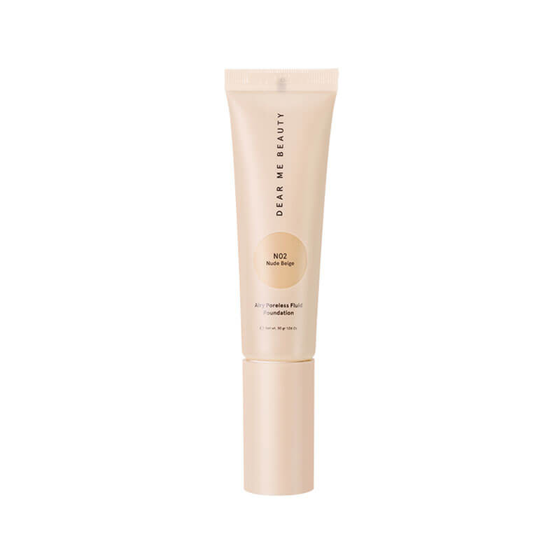 Dear Me Beauty Airy Poreless Fuild Foundation - Nude Beige