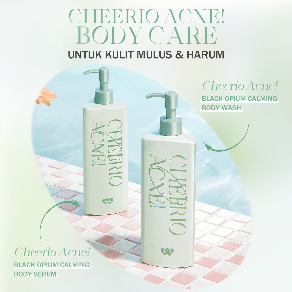 BARENBLISS Cheerio Acne! Black Opium Calming Body Wash