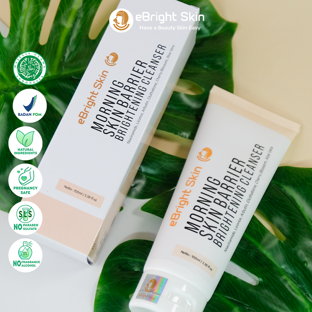 Ebright Morning Skin Barrier Brightening Cleanser 100ml