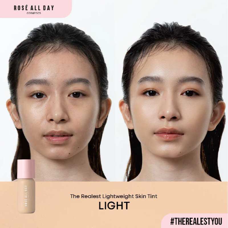 ROSE ALL DAY The Realest Lightweight Skin Tint - Light