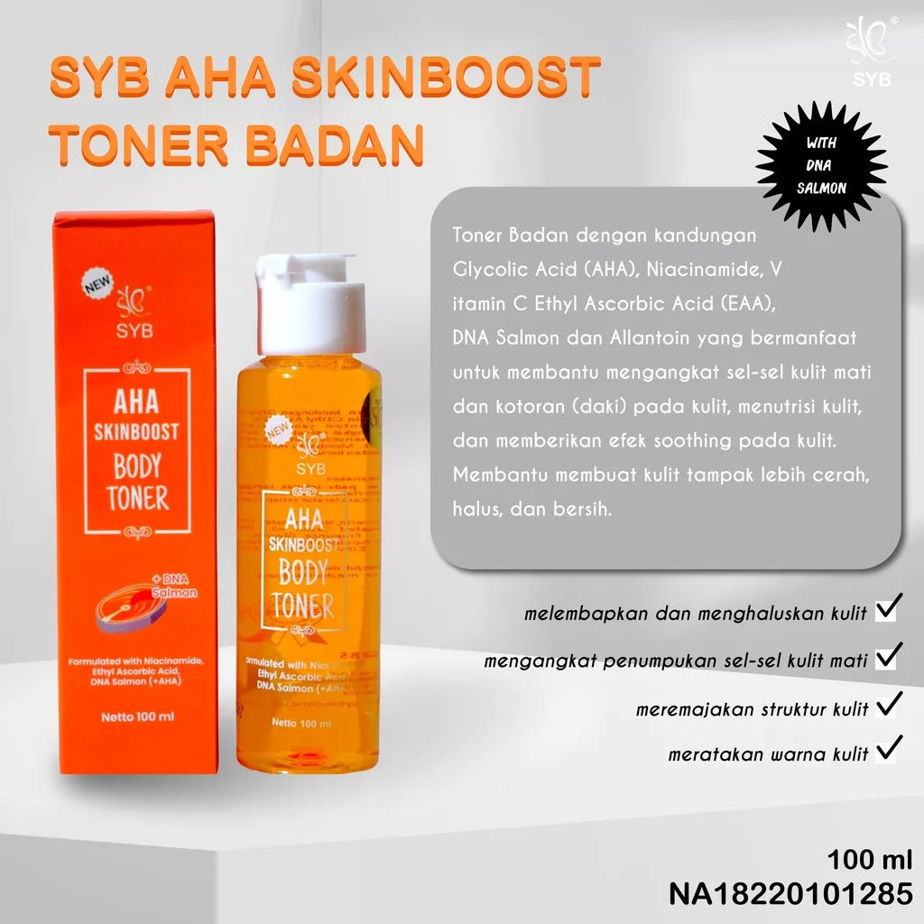 Syb AHA Skinboost Body Toner | 100 ml