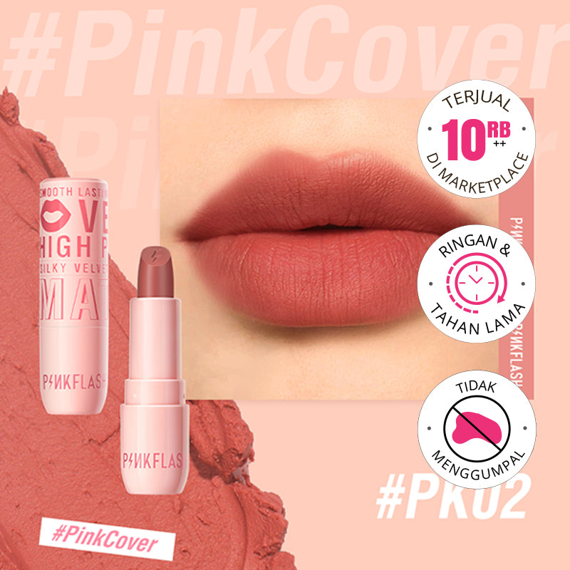 Pinkflash Silky Velvet Lipstick PF-L05 PK02