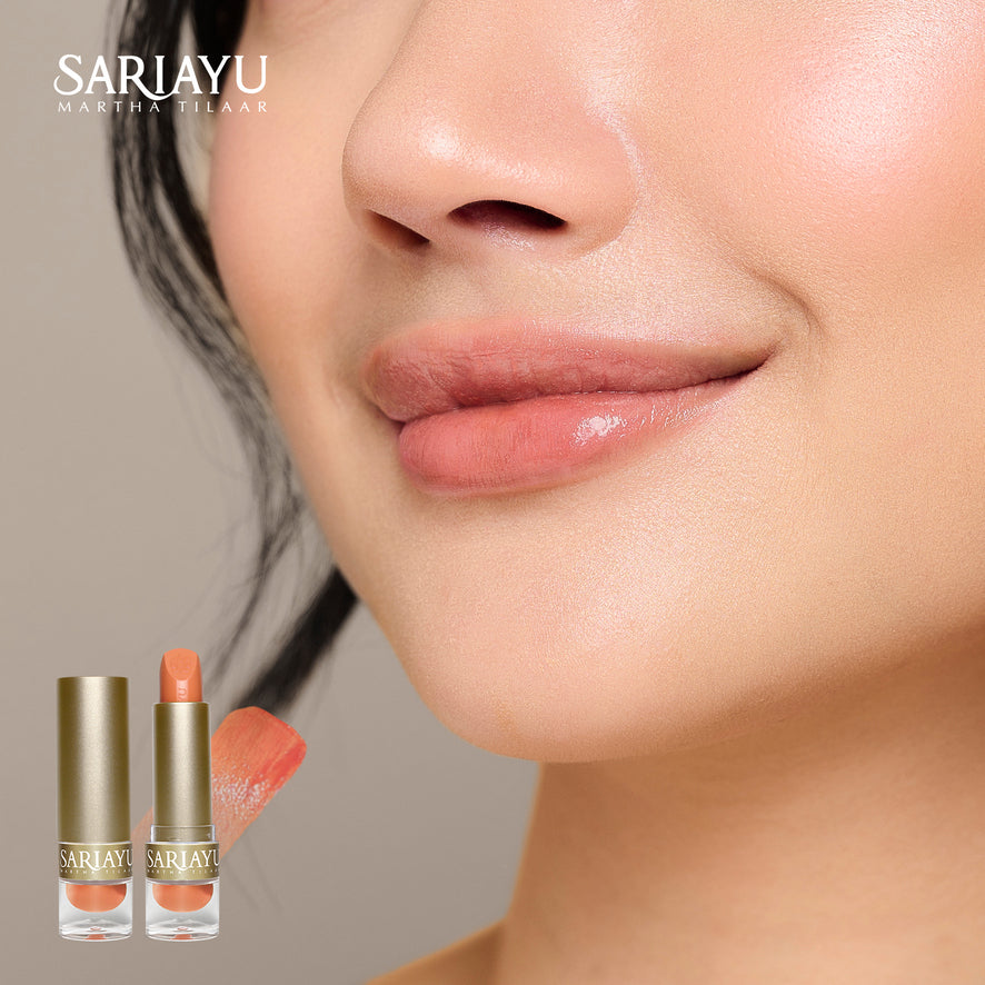 SARIAYU GLOW FILLER LIP BALM PEACH | 4.2g