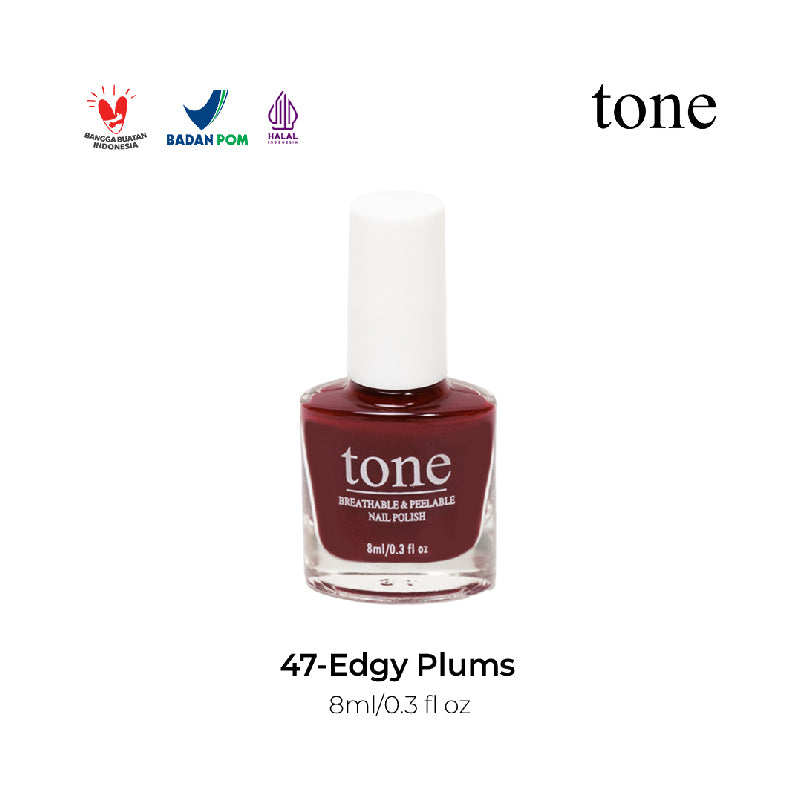 TONE Breathable and Peelable Nail Polish Hello Spring Palette Series 47