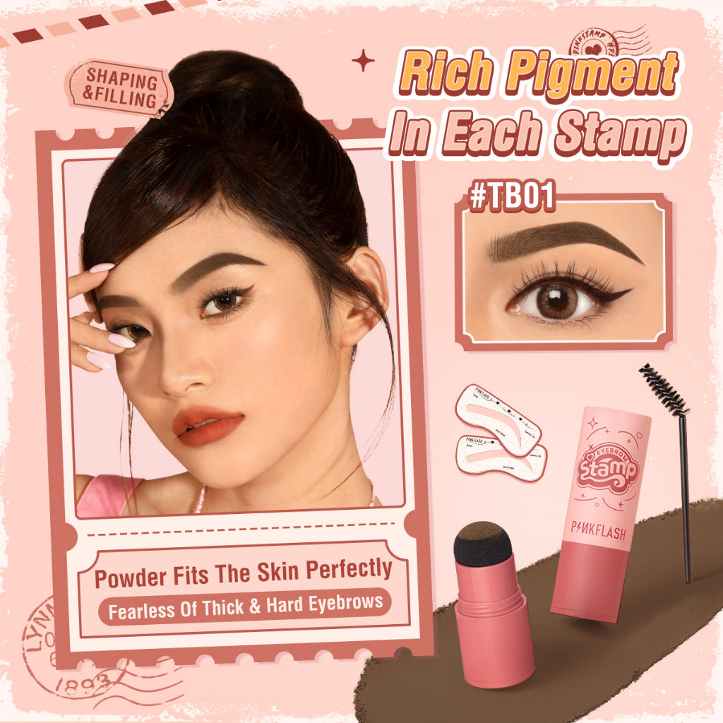 PINKFLASH NATURAL BROW POWDER CE01