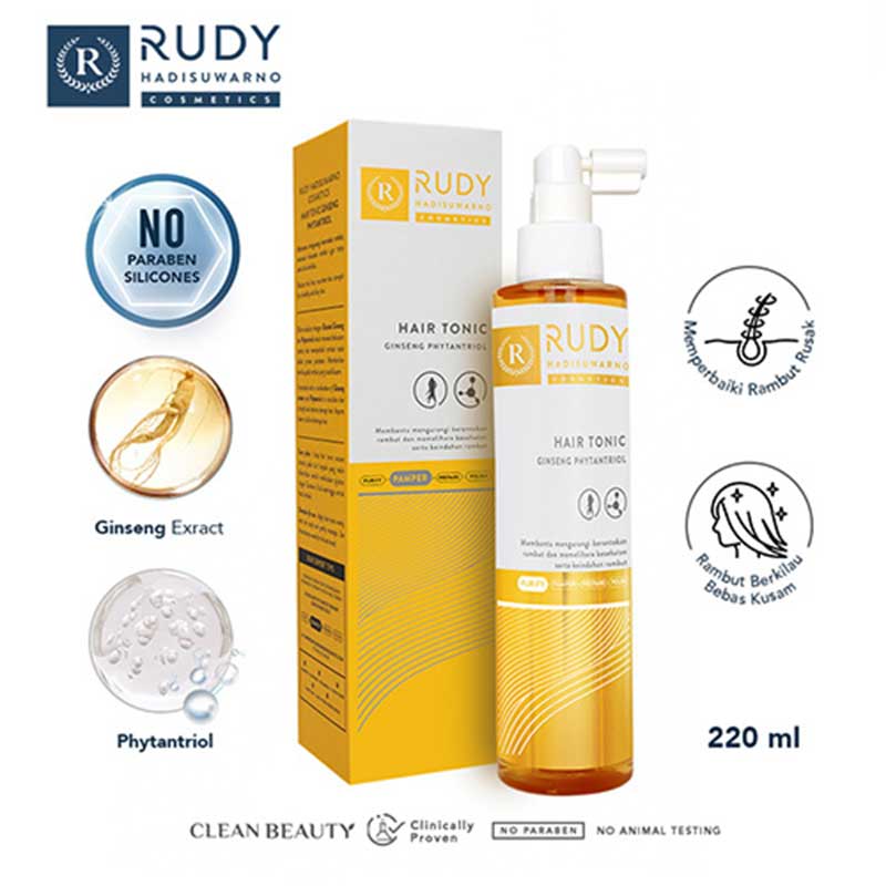 RUDY HADISUWARNO HAIRTONIC GINSENG PHYTANTRIOL | 220 ml