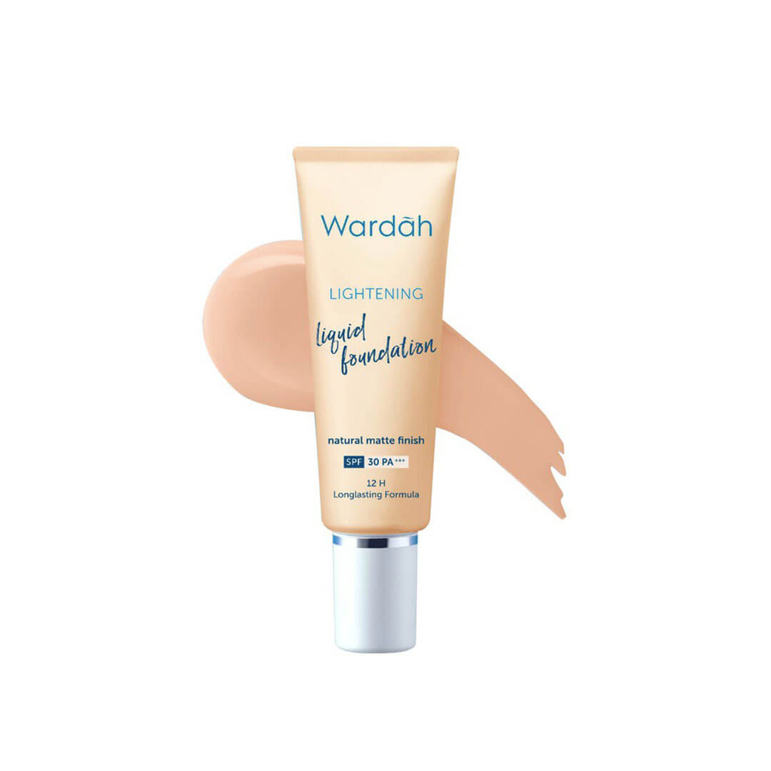 Wardah Lightening Liquid Foundation - 02 Beige | 25 ml