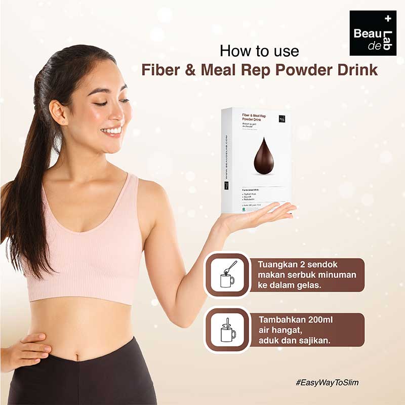 Beaudelab Fiber & Meal Rep Powder Drink | 250 g