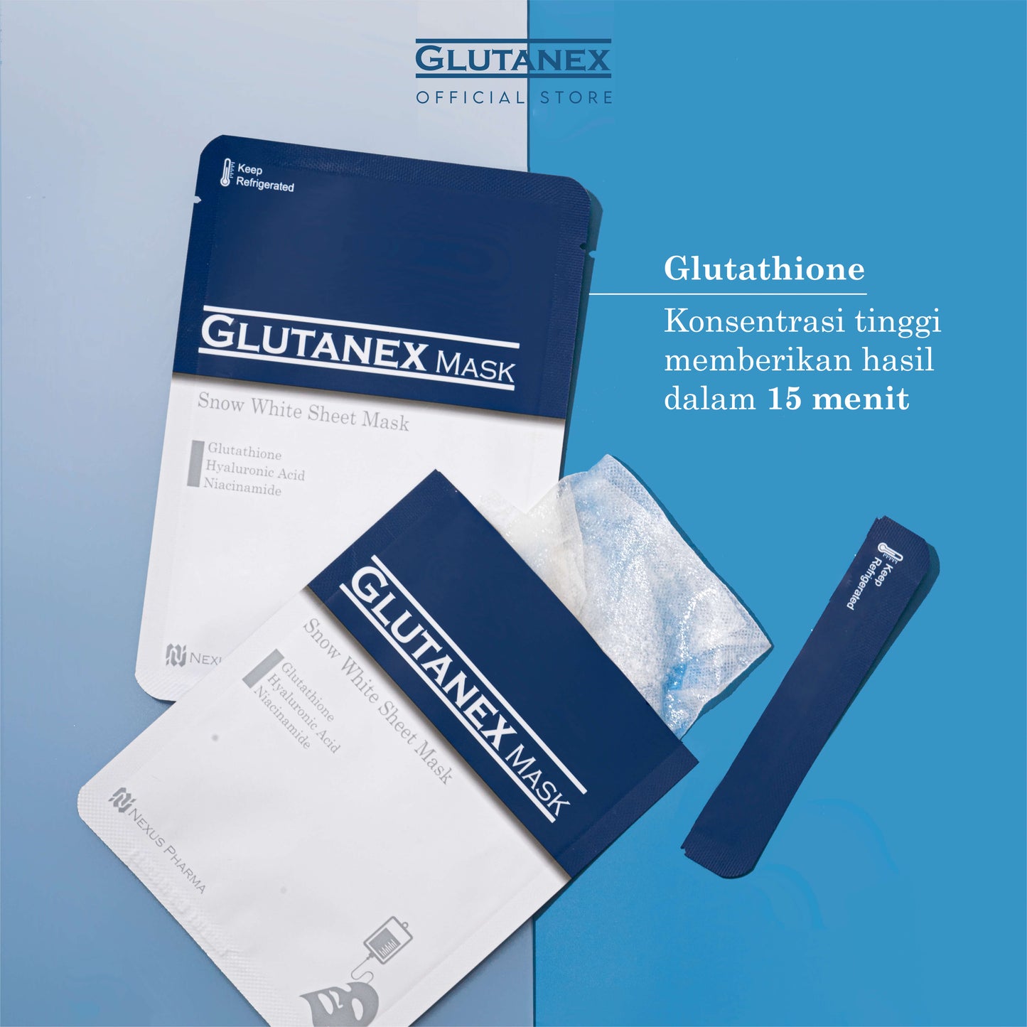 Glutanex Snow White Sheet Mask