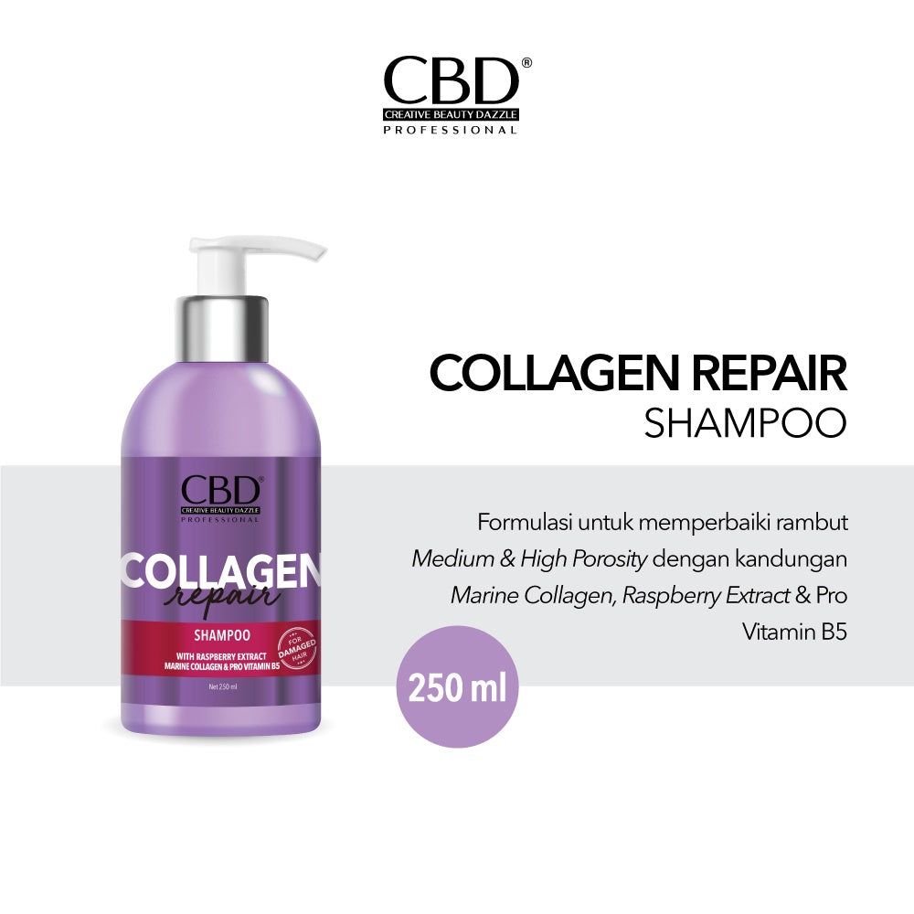 CBD Collagen Repair Shampoo | 250ml