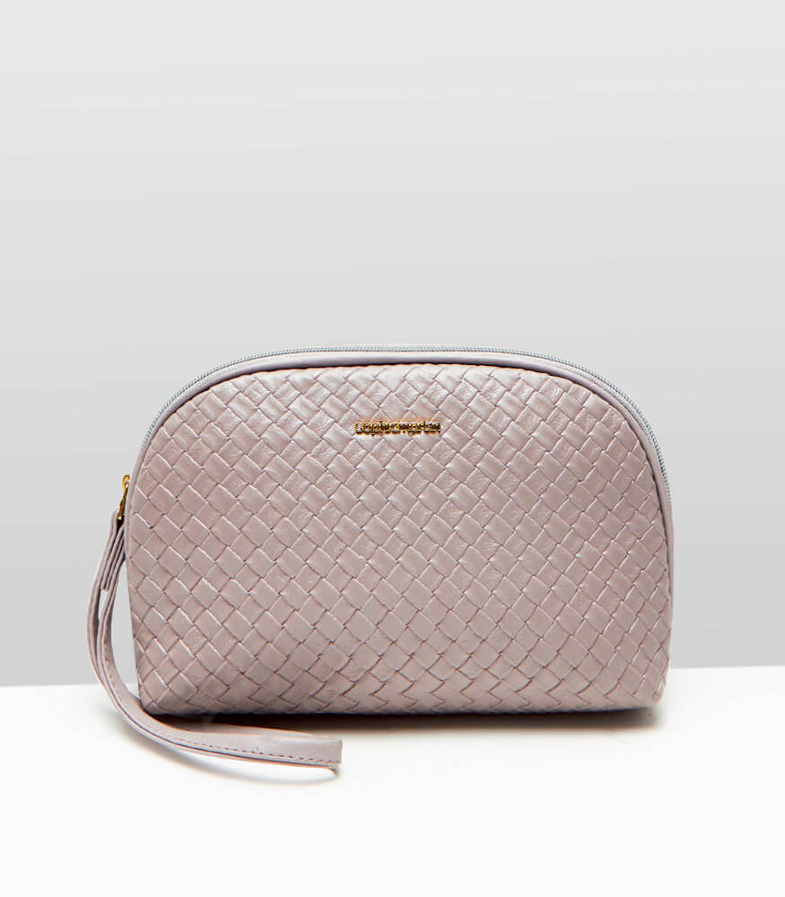 Sophie Martin Leslie Grey Pouch