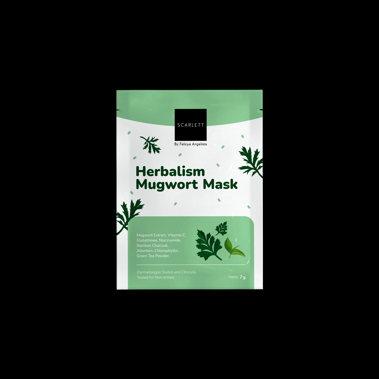 FREE ITEM SCALETT Herbalism Mugwort Mask (Sachet)