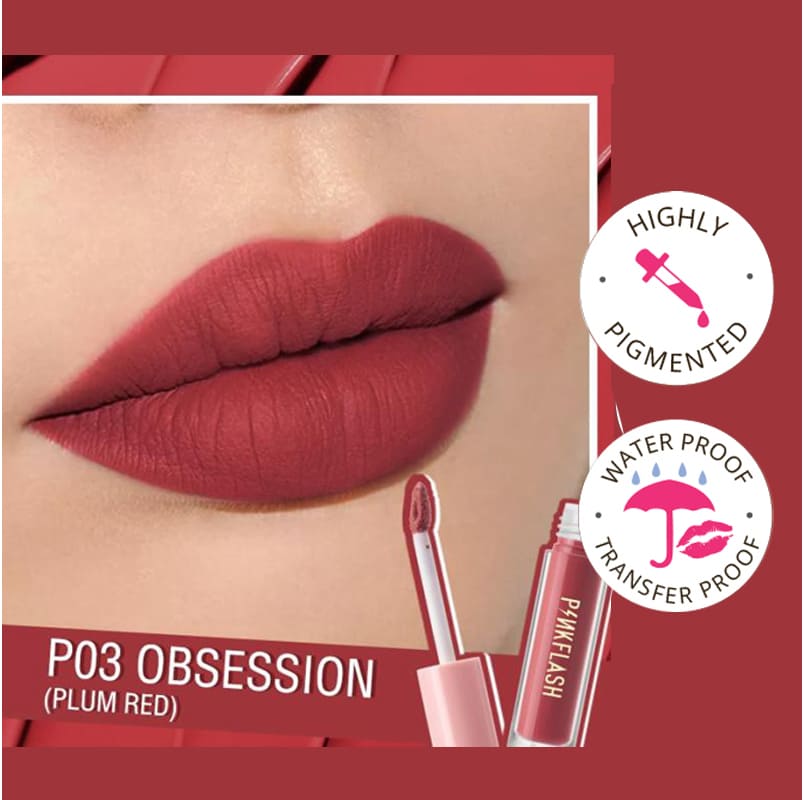 Pinkflash L01 Lasting Matte Lipcream - P03