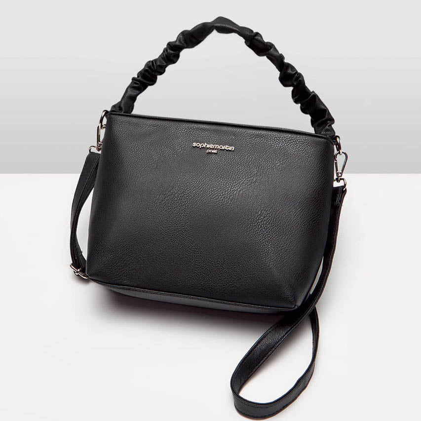 Sophie Martin Frise Mini Tote Black Bag