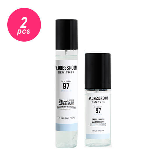 [Combo] WDressroom Dress & Living Clear Perfume No. 97 April Cotton Eau De Parfum Korea (150 ml & 70 ml)