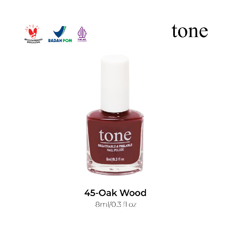 TONE Breathable and Peelable Nail Polish Hello Spring Palette Series 45