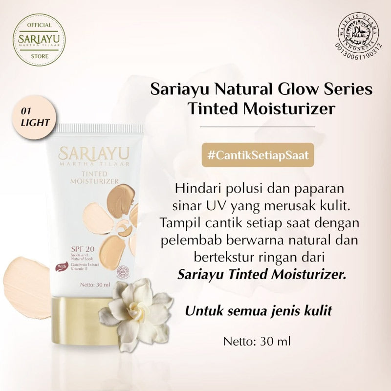 SARIAYU TINTED MOISTURIZER 02 NATURAL | 30g