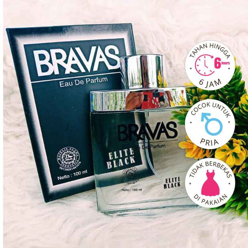 Brasov Eau De Parfum (EDP) Bravas Elite Black | 100 ml