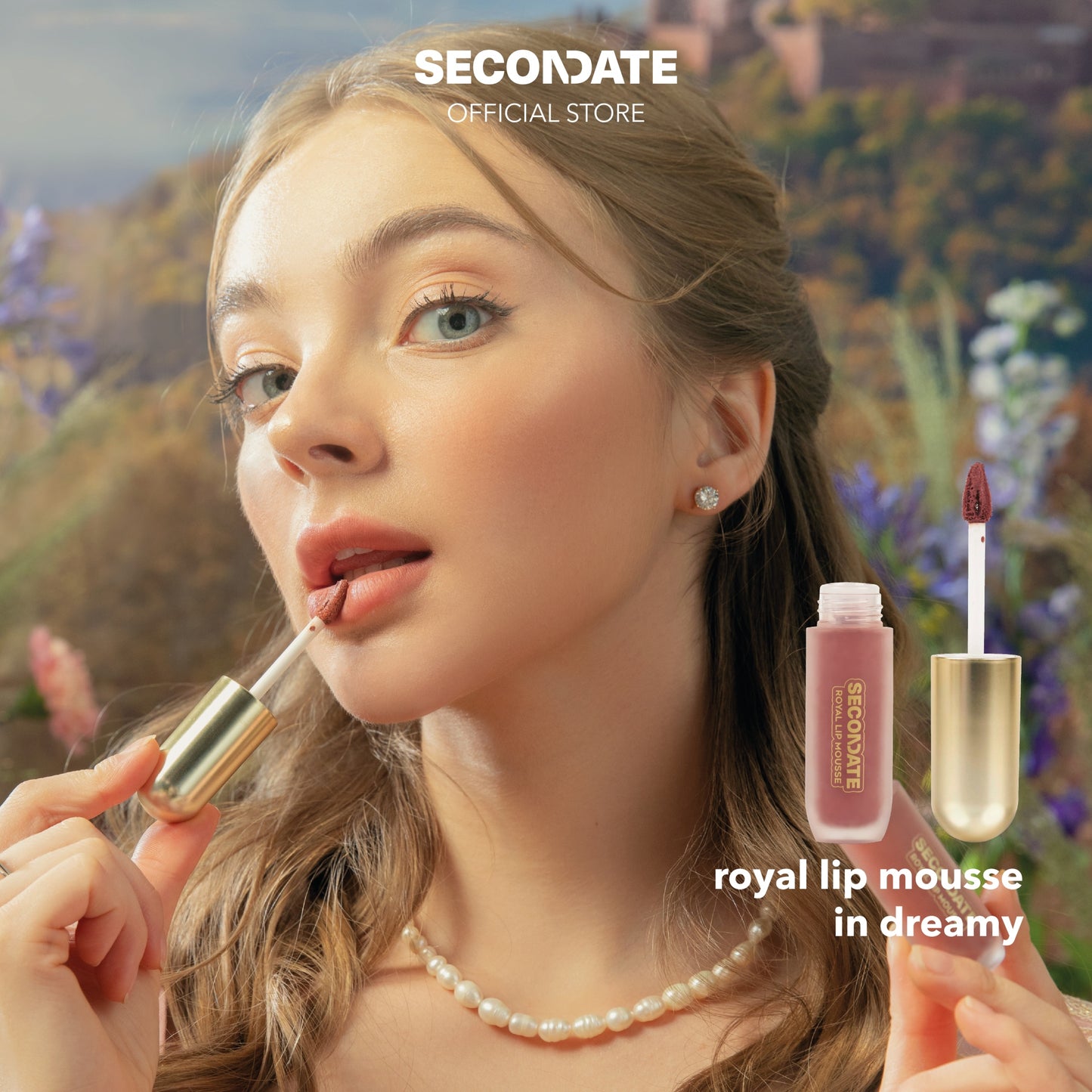 SECONDATE Royal Lip Mousse in Dreamy