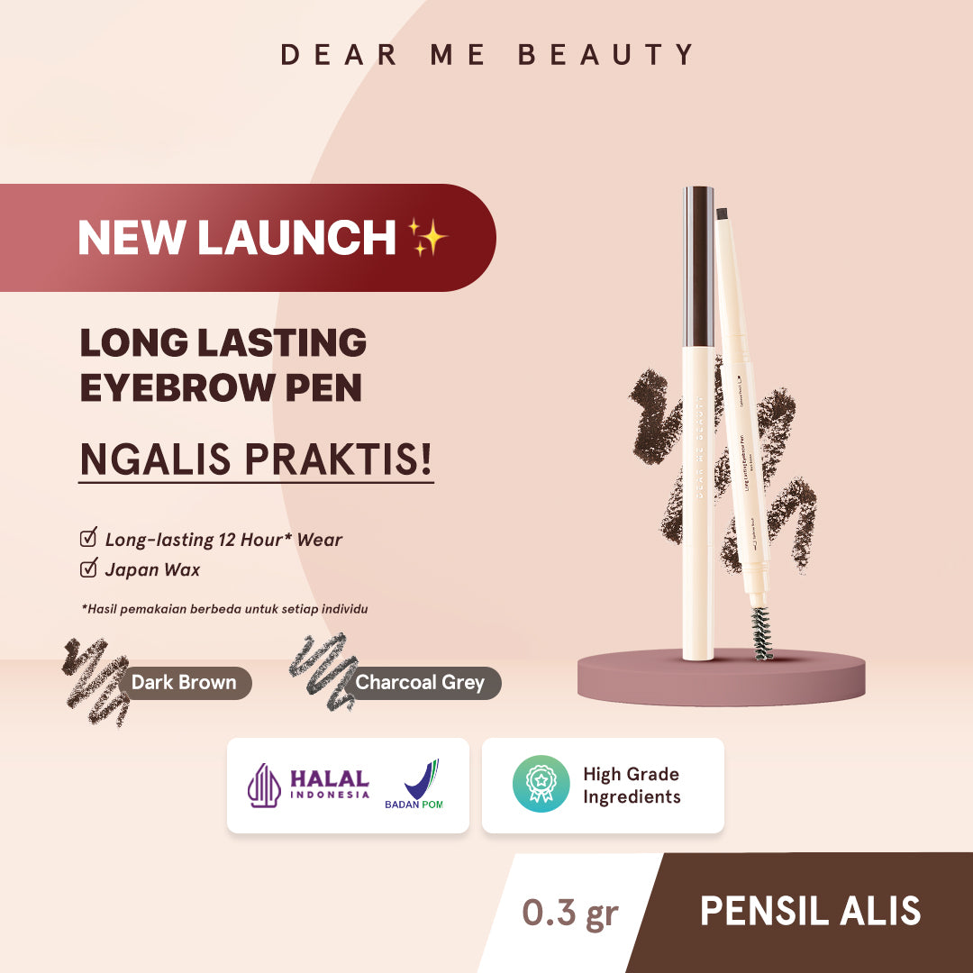 Dear Me Beauty - Long Lasting Eyebrow Pen Dark Brown