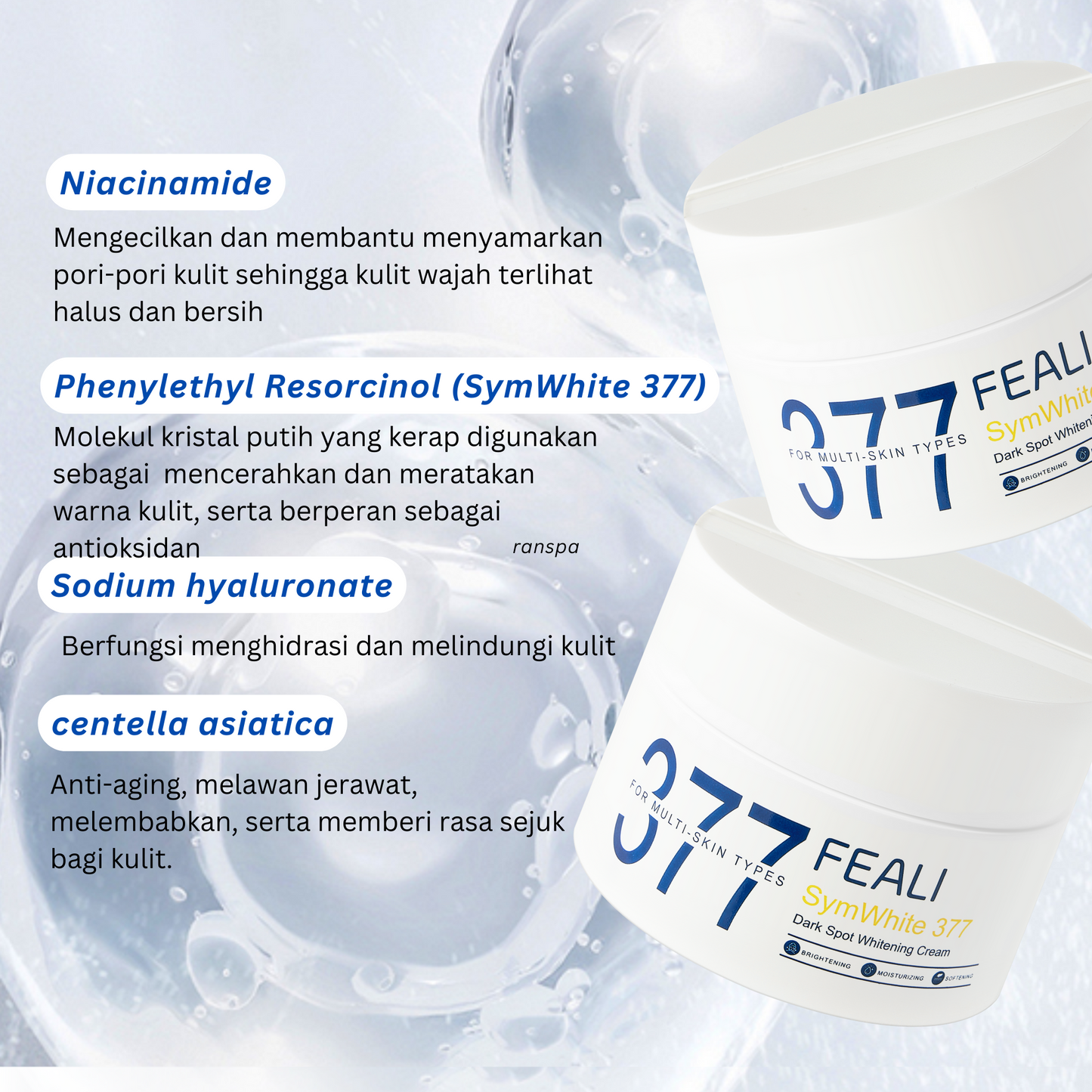 Feali Symwhite 377 Dark Spot Whitening Cream | 100gr