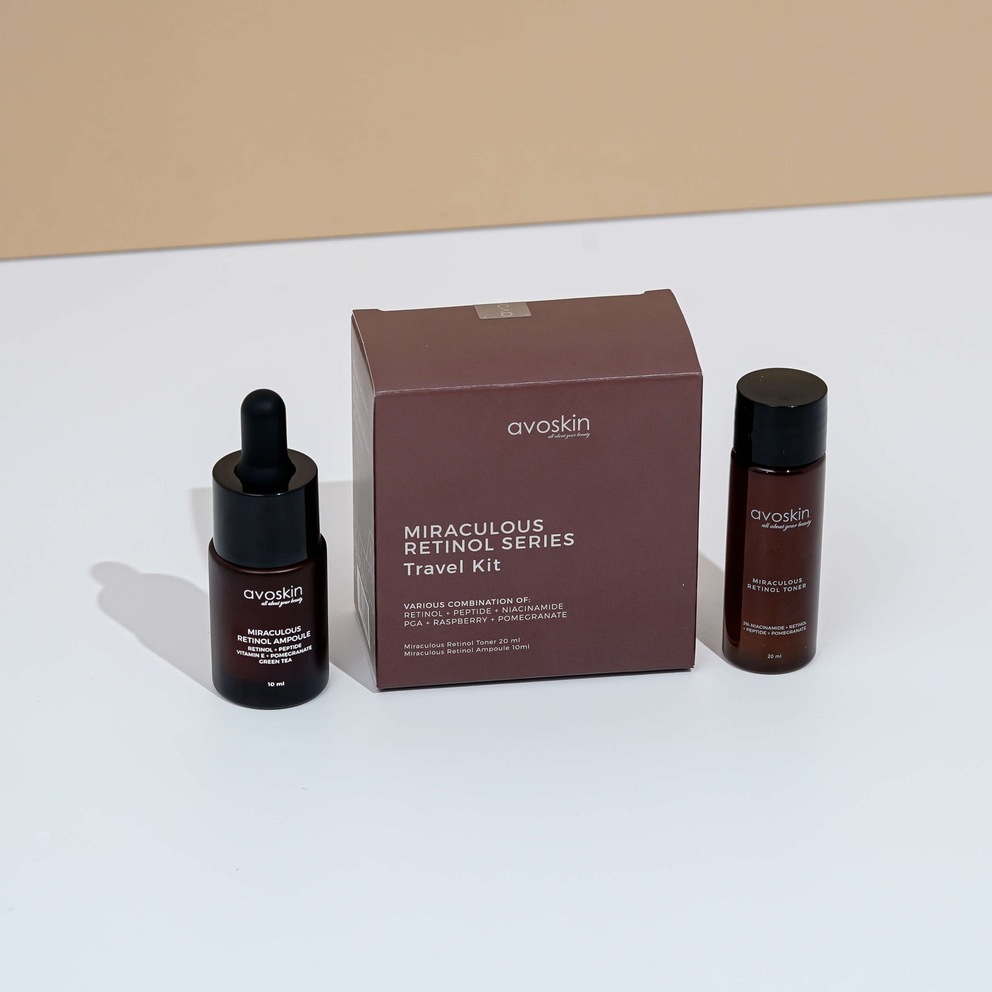 Avoskin Miraculous Retinol Series Travel Kit